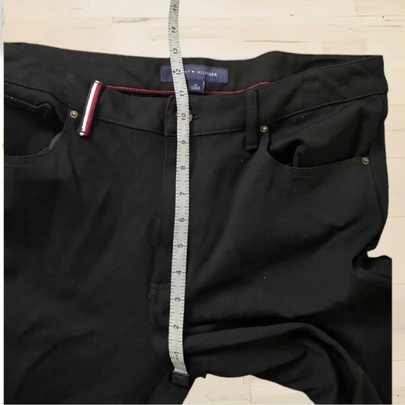 Tommy Hilfiger Black Stretchy Pants Size 14 - Picture 5 of 16